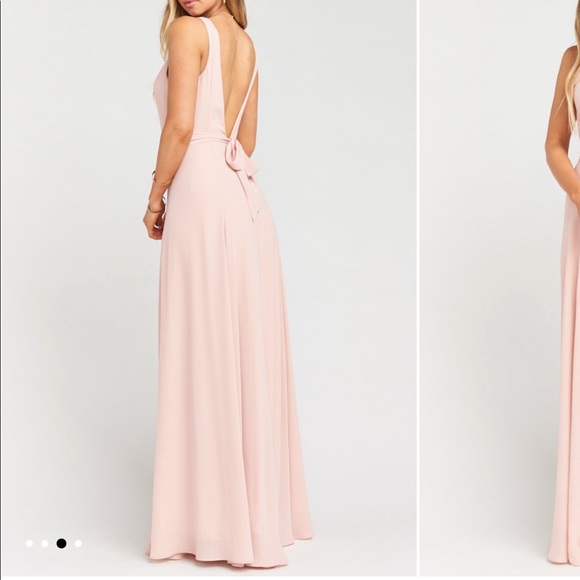 Show me your mumu. Jenn Maxi (dusty blush crisp) - Picture 2 of 3
